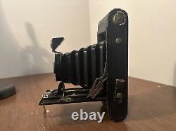 Orig Eastman Kodak Folding Cartridge Hawk-Eye No. 2A (116 Film) Camera UNTESTED