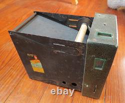 RARE KODAK BROWNIE A2 CAMERA IN GREEN with FOLD OUT VIEW FINDER LENS WINDOW RARE