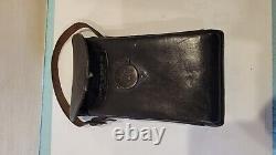 Rare Vintage Kodak No. 1A Pocket Folding Film Camera Model 17495 Withleather Case