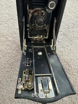 Vintage / Antique Kodak Folding Camera No. A-122 with Case UNTESTED