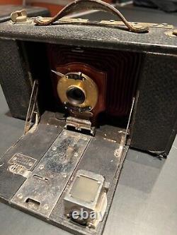 Vintage Eastman Kodak No. 3 Folding Brownie Camera Model TBI