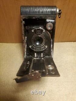 Vintage Eastman Kodak Vest Pocket Autographic Model B Camera Art Deco 1925-1935