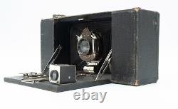 Vintage Kodak 3-a Model A Horizontal Folding Brownie Black Bellows Camera