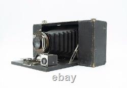 Vintage Kodak 3-a Model A Horizontal Folding Brownie Black Bellows Camera