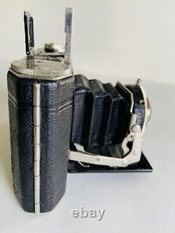 Vintage Kodak Duo Six-20 Art Deco Model Folding Camera, Nagel-Werke Factory