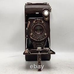 Vintage Kodak Eastman Brown No. 1A Pocket Folding Camera with Kodar 131mm F7.9 Lens