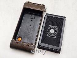 Vintage Kodak Eastman Brown No. 1A Pocket Folding Camera with Kodar 131mm F7.9 Lens