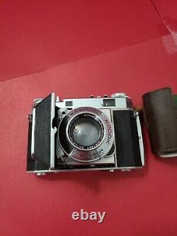 Vintage Kodak Retina IIA 2a Camera Schneider-Kreuznach Xenon 50mm f/2.0 w Case