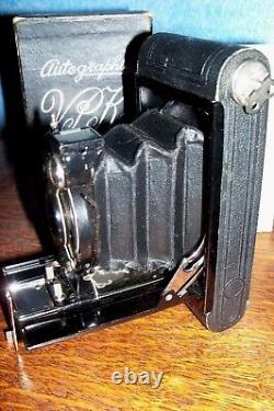 Vintage Vest Pocket Autographic Model B Camera By Kodak