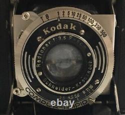 Vtg Kodak AG Dr Nagel Werk Stuttgart Germany Compur Rapid Camera with 3.5 f=5cm